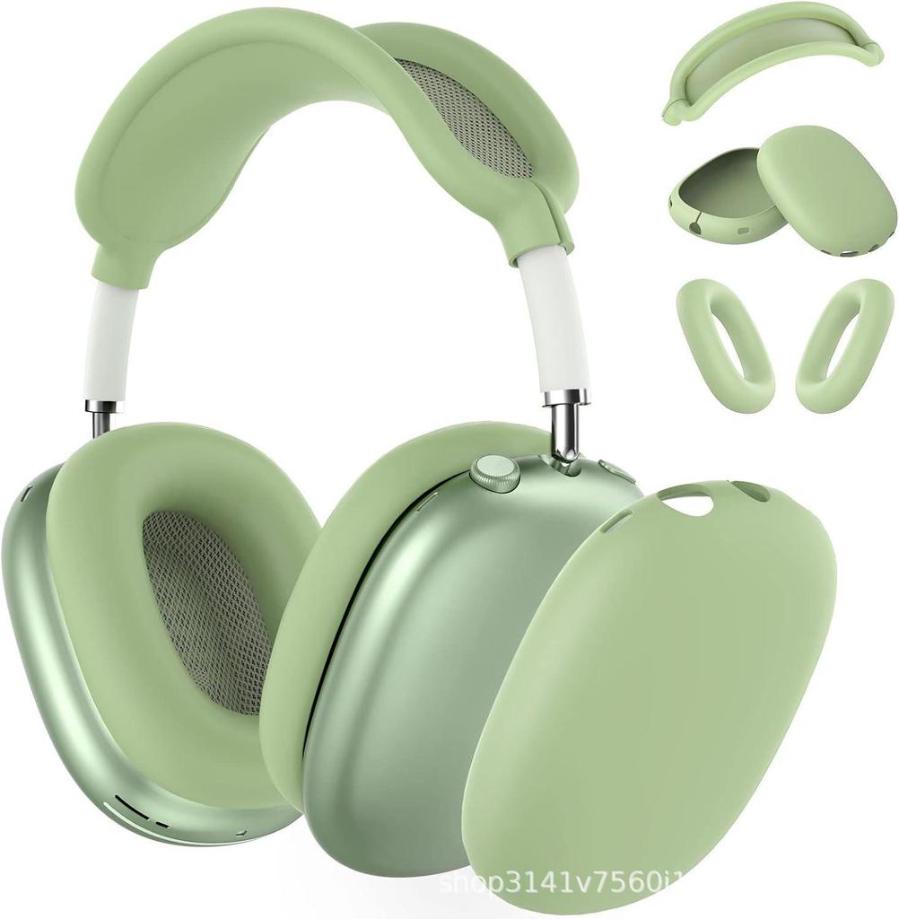 Custodia Protettiva in Silicone per AirPods Max: Guscio per auricolare Bluetooth da testa
