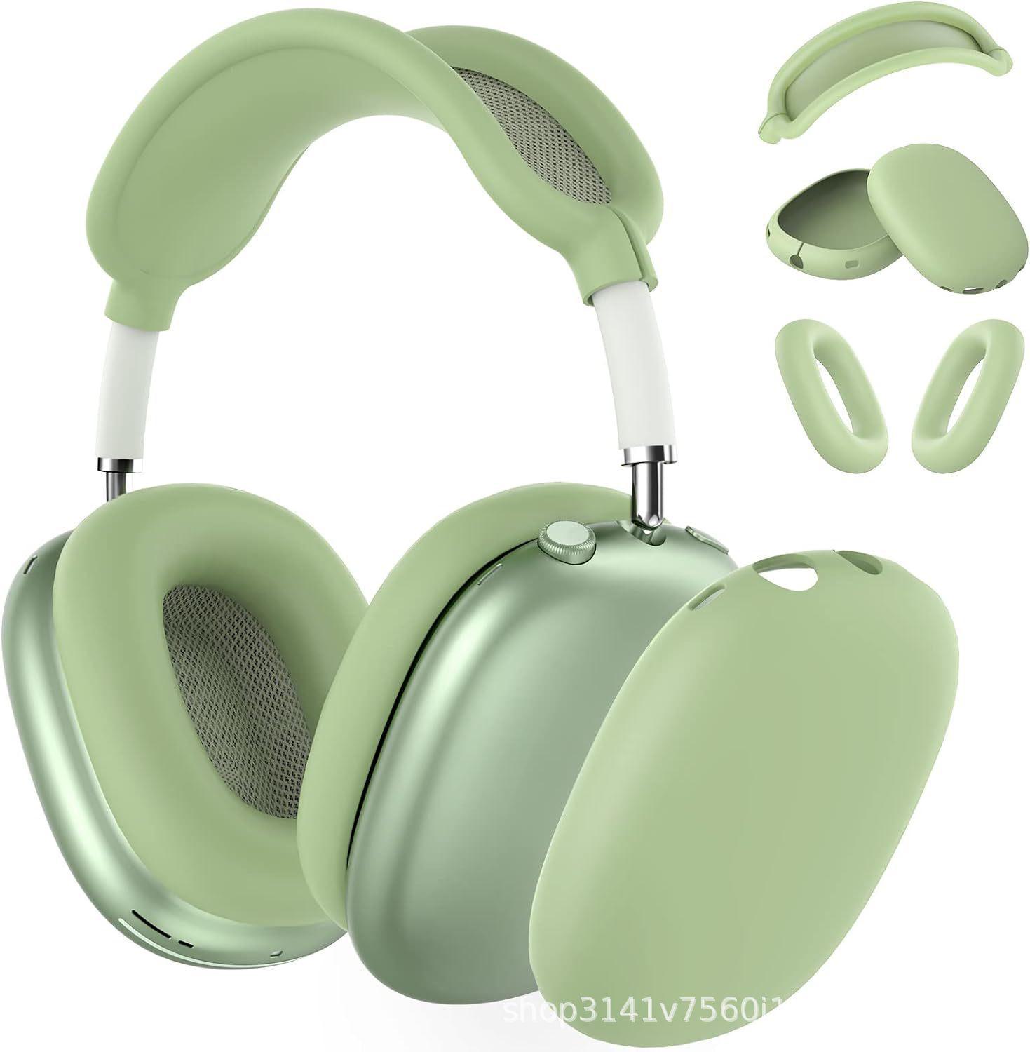 Силиконовый защитный чехол для AirPods Max: Корпус накладных Bluetooth-наушников three-piece set