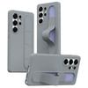 For Samsung Galaxy S24 Ultra Case Smart Key Invisible Wristband Kickstand PC+Silicone Phone Cover