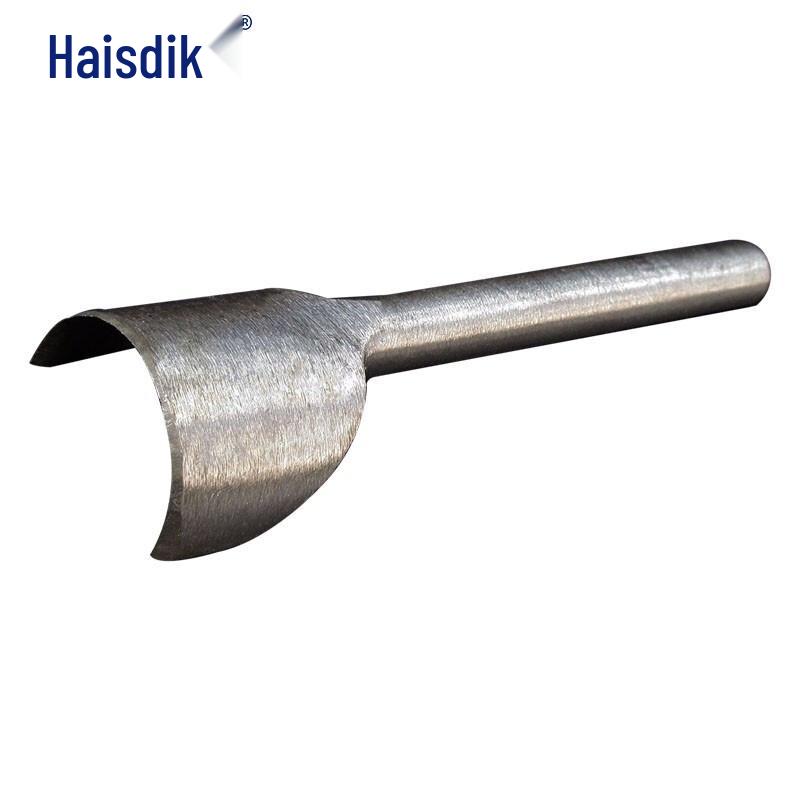 Haise Dike Leather Half-Round Belt End Punch Set C-shaped punch