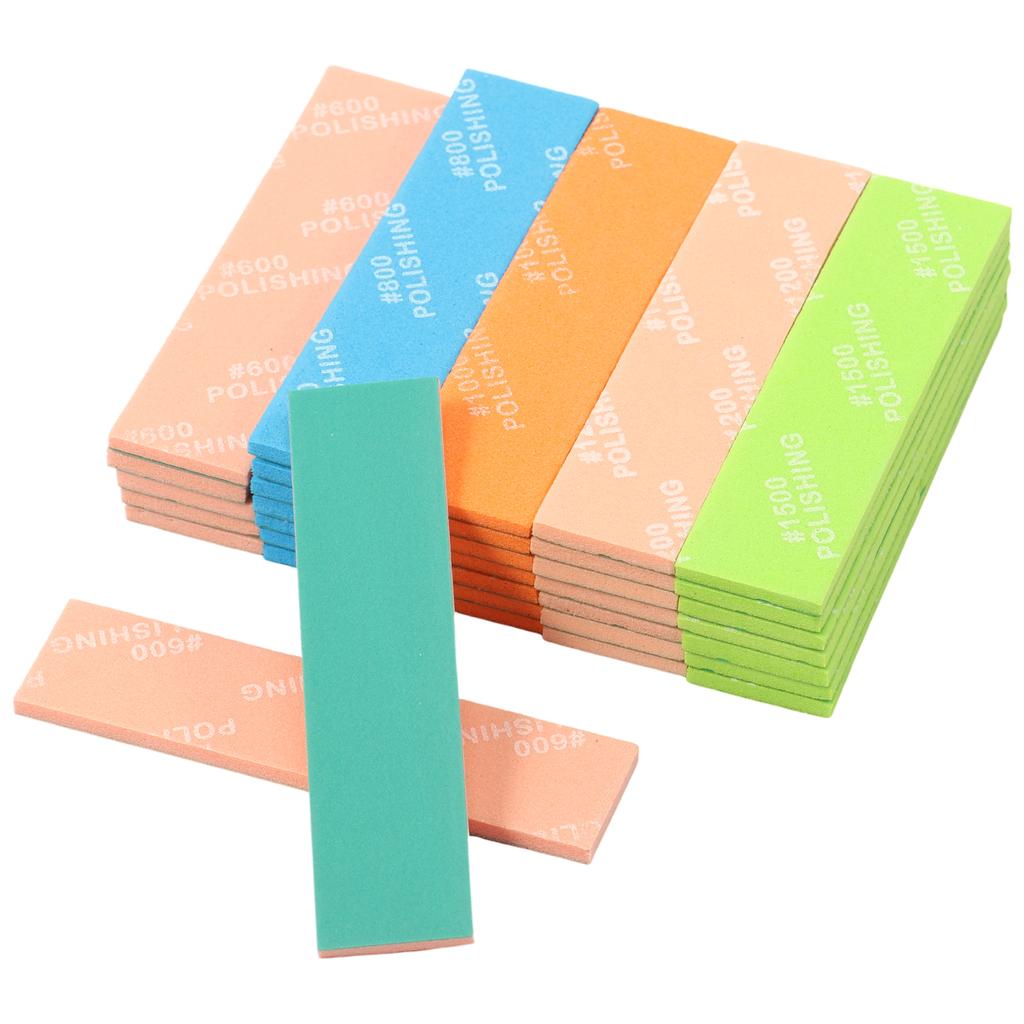 34/54Pc Model Sanding Sponge 400 To 1500 Grit Model Sanding Wet and Dry Use Model Sanding Sponge for Assembling Model Build Tool