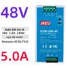 EDR-120-24 DIN Rail Power Supply 12/48V DC, 75/150/240/480W NDR Options