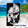 Custom Name Powerful Anime Jujutsu Microfiber Beach Towel Super Soft & Absorbent for Bath, Beach, Travel  Bath Time Accessory, Fan Gifts