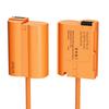 D Tap to EN EL15 Virtual Battery Power Adapter Cable For D7100 D810 D7500 V1 Z6 II Cameras