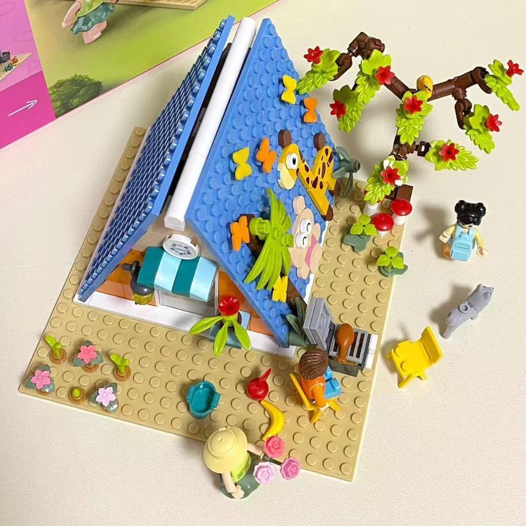 High-Quality Sluban High-Quality 341Pcs High-Quality Pink High-Quality Dream Self-assembly High-Quality Building High-Quality Blocks Collection kit