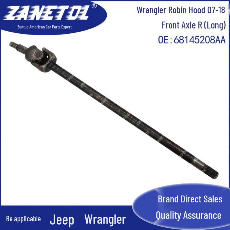 

ZANETOL Front Right Half Shaft for 07-18 Wrangler Rubicon (Long) 68145208AA