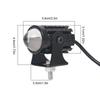 Motorcycle Head Light Waterproof Cycling Lamp Motorbike LED Long Light For Rider Night Riding ATV Dark Road Commuting Nighttime