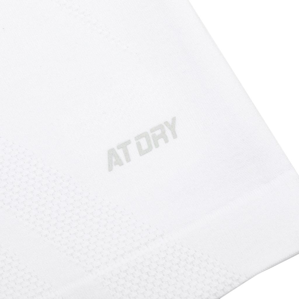 Li-Ning Quick-Dry Logo Round Neck Sports Straight-Cut Short Sleeve T-Shirt Unisex Tops White AAYV019-2