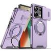 For Redmi 13 Case Redmi 13 5G Cover Redmi 13 Pro 4G New Armor Case Slide Lens Protect Magnetic Ring Holder Cover