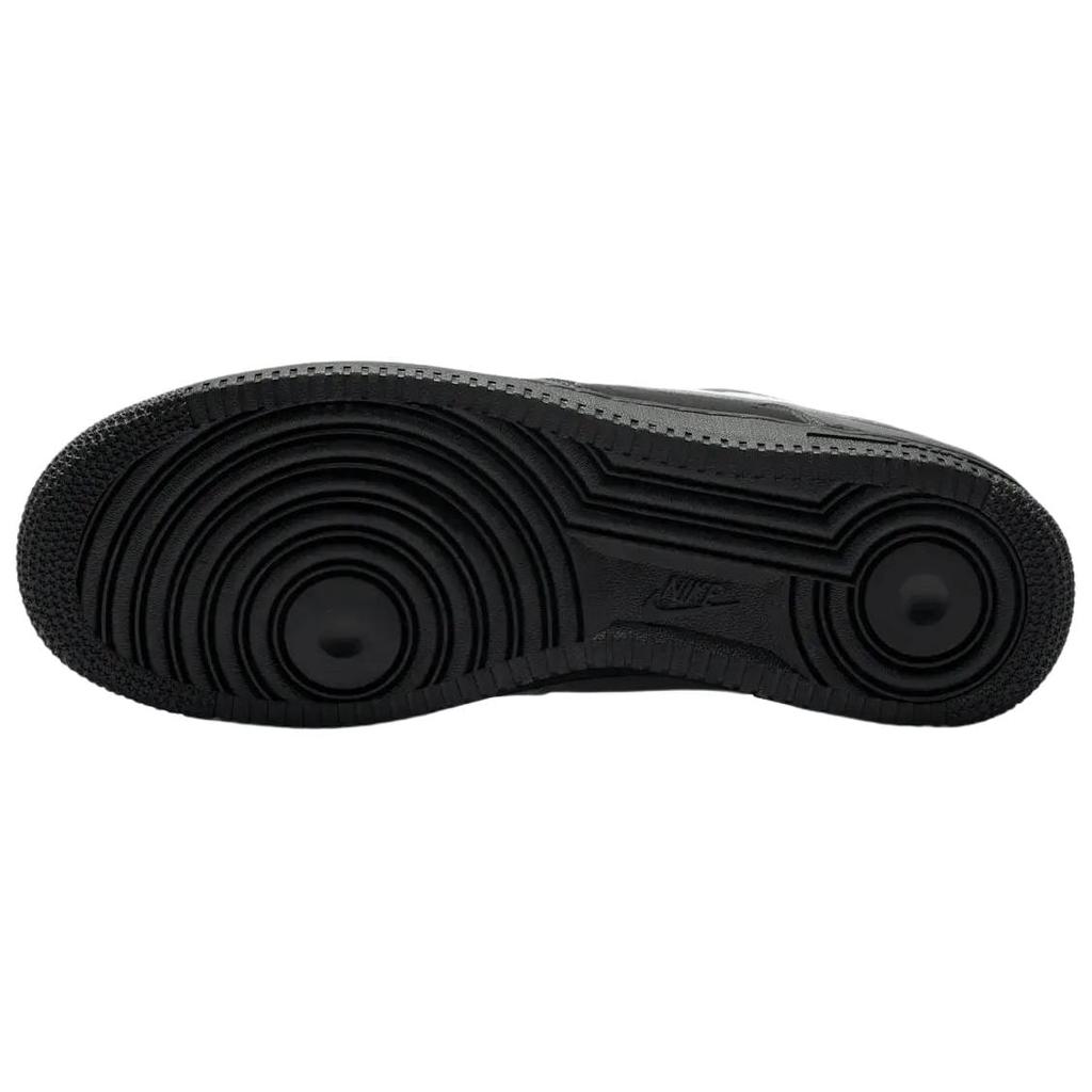 Nike Air Force 1 Synthetic Leather Cushioning Breathable Skateboard Shoes Unisex Black White IB6843-001