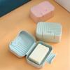 1PC Travel Soap Case with Buckle Portable No Drill Soap Holder for Outdoor Camping Bathroom Storage Box Soap Dish Box