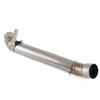 Motorcycle Exhaust Muffler Engine Middle Link Slip On Round Pipe For Kawasaki ZX10R ZX 10R 2011 2012 2013 2014 2015 2016 2017
