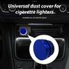 Cigarette Lighter Socket Cover Dustproof Aluminum Button Vehicle Decorative Lighter Plug Parts Cigarette Lighter