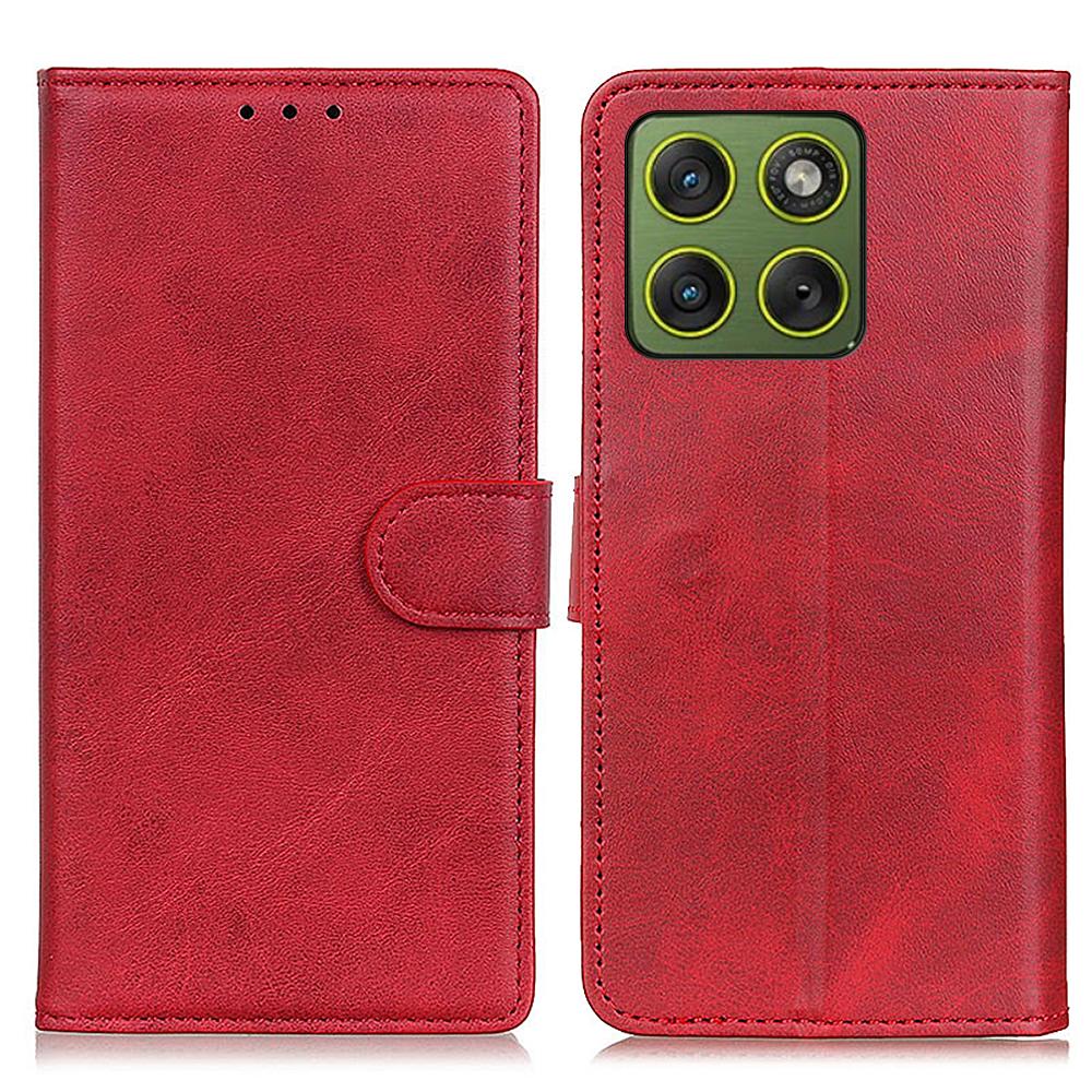 

For Motorola Edge 70 5G Case Cowhide Texture Leather Wallet Stand Phone Cover