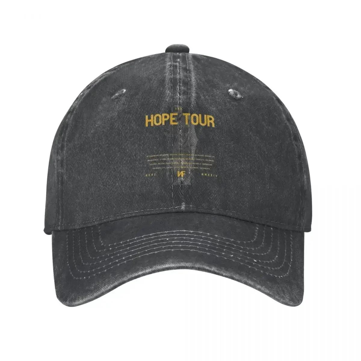 Бейсболки NF Hope Tour 2024 Атрибутика Унисекс Женские Винтажные Потертые Стиранные Концертный Кепи Кепка Папы One Size