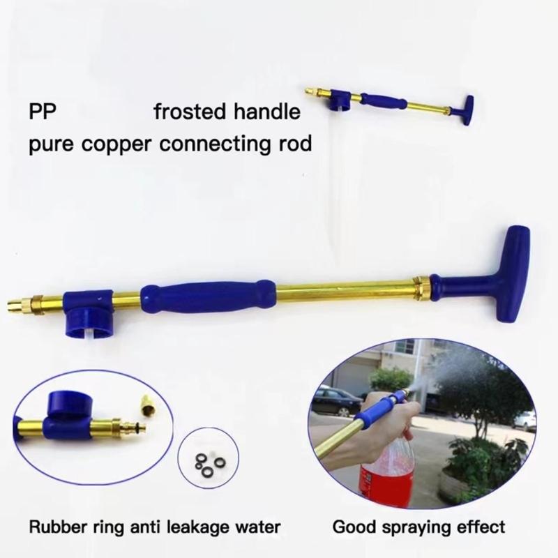 Handheld Stainless Steel Sprays Bottle Sprayer Tool With Adjustable Flows For Plant Car Wash Pet Grooming And Home Use