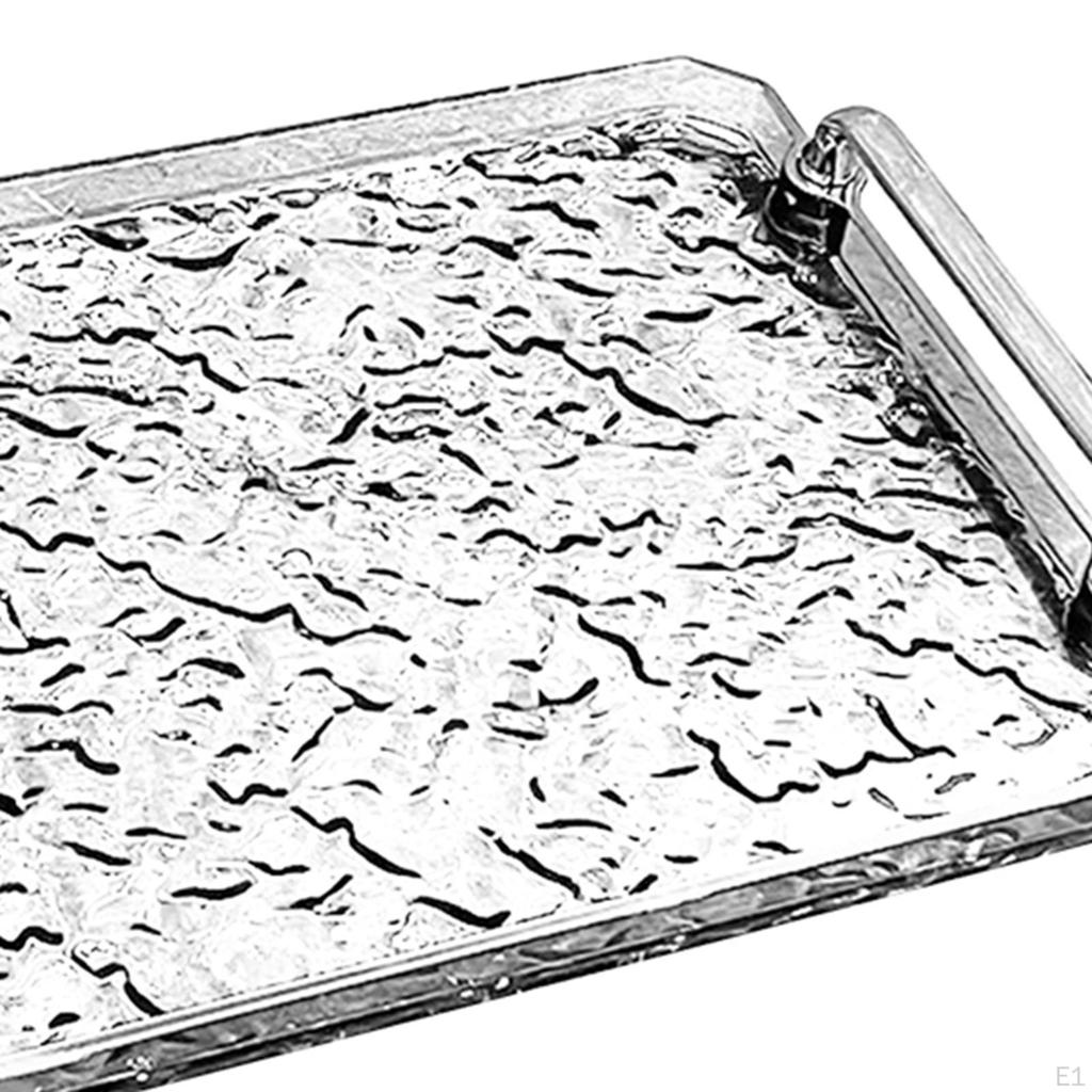 Elegant Rectangular Tray for Home Organization And Entertaining