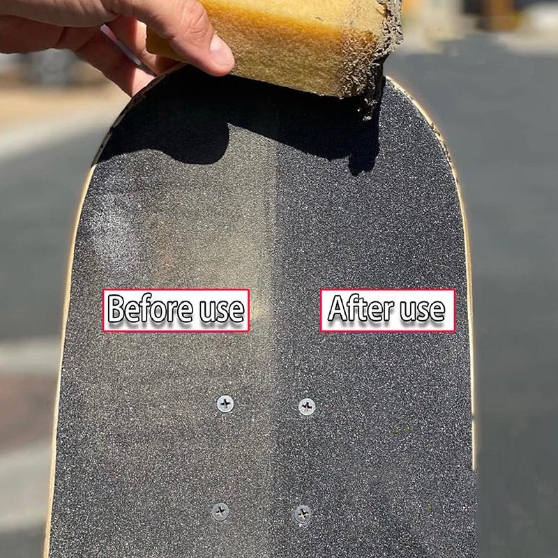 Skateboard Cleaning Rubber Block Skateboard Griptape Cleaner Diamond Dirt Remover Cube