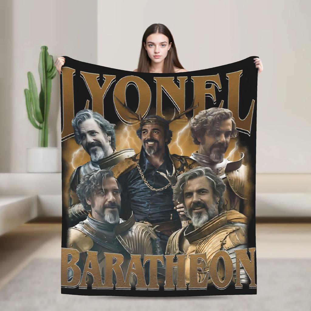 Super Warm Blanket Students Travel Prince Baelor Targaryen Memorial Throw Blanket Flannel Bedspread For Couch Sofa Bed Cover