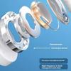 Bluetooth-compatible Headphone Over Ear Wireless Headphone with Microphone LED Light Foldable Headsets Deeper Bass