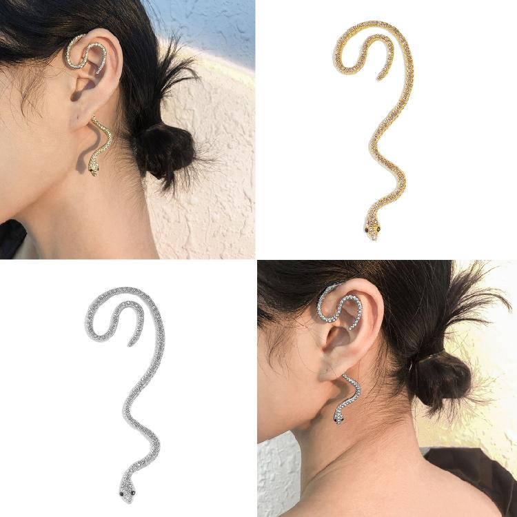 Retro Snake Cuff Cartilage Earrings No Pierced Earrings All-match Women Jewerly