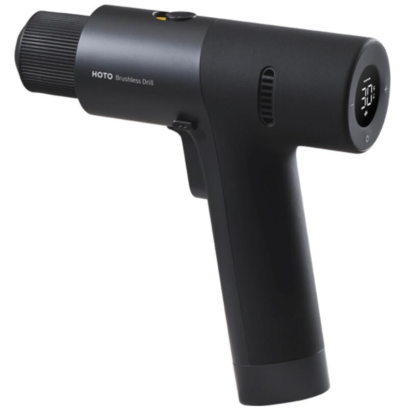 HOTO 12V sladdlös elektrisk borr och verktygsset CN-kontakt (adapter ingår)