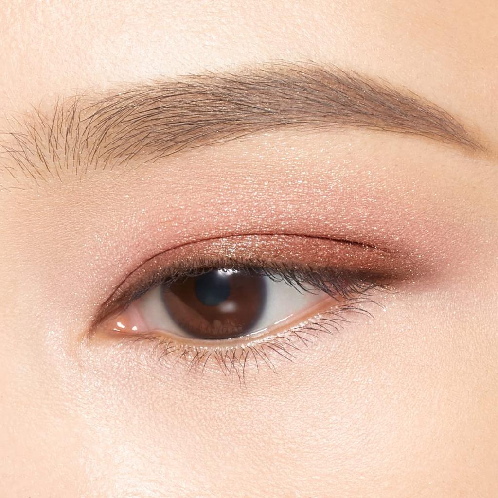 Kiss Me FERME Gorgeous Eye Color 04 Brown Eyeshadow with Two Fine Pearl Tips 1.5g