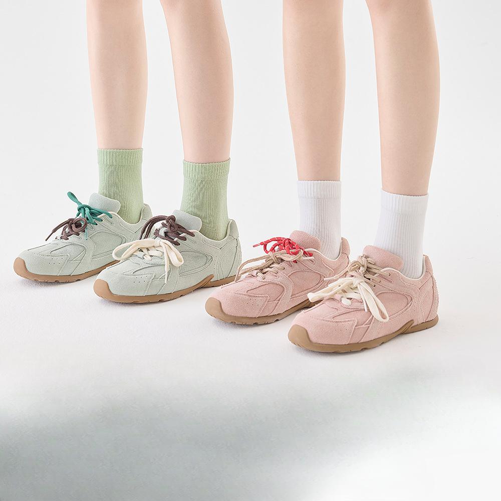 5 Pairs of Women's Spring and Summer Mesh Boneless Anti-bacterial, Anti-odour, Sweat-absorbent Long Casual Socks