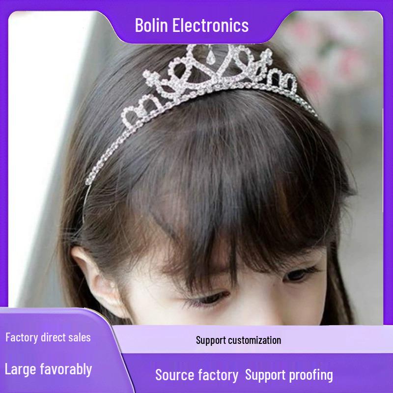 

Children s Princess Heart-shaped Crown Headband Accessory Other