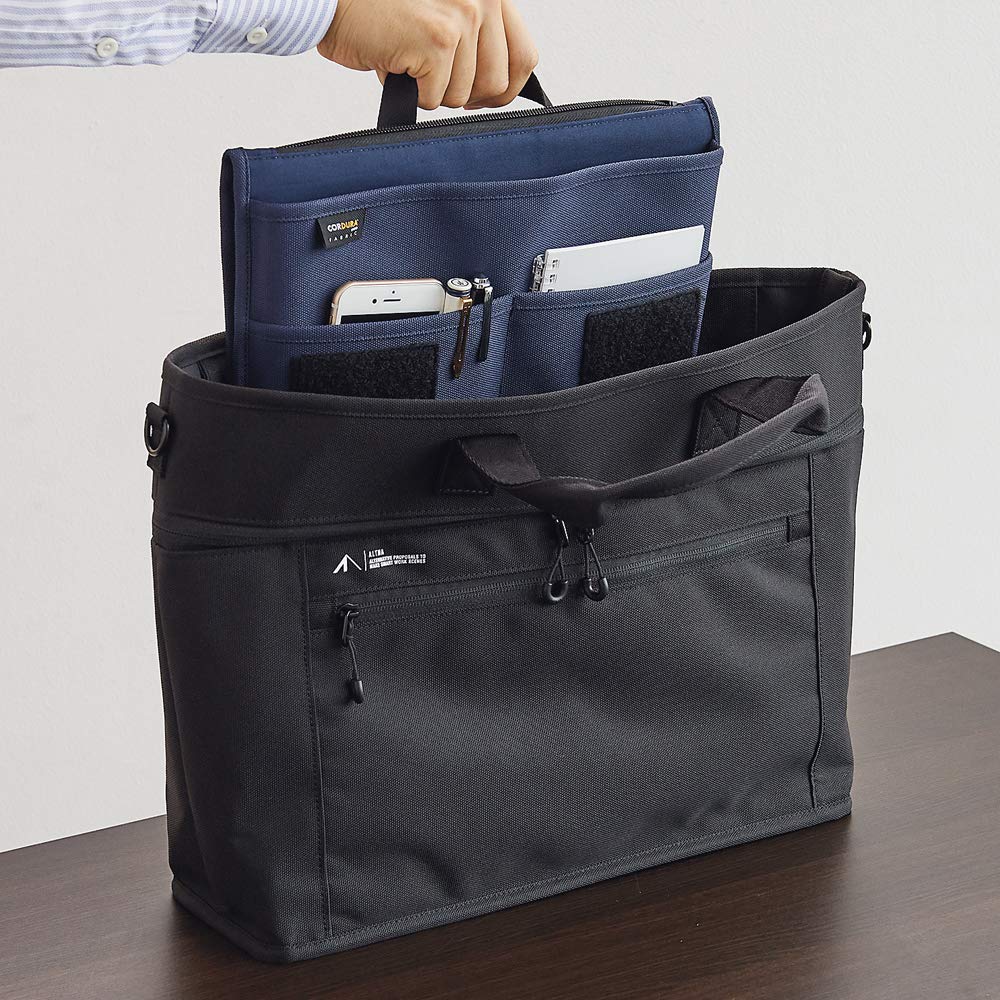 LIHIT LAB CORDURA Plochá taštička L, Olivová, A7768-22