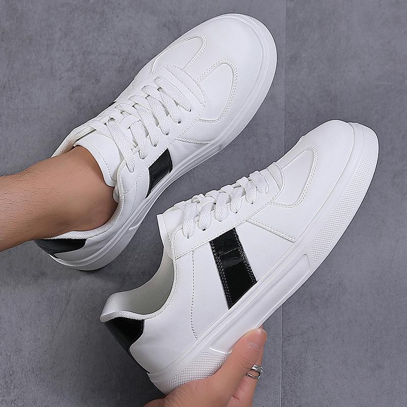 

Новые кеды дышащие низкие маленькие белые туфли модная обувь повседневная спортивная обувь универсальная мужская обувь 43 белый