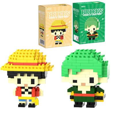 One Piaca Yapı Taşları Luffy Zoro Yapı Taşları Anime Aksiyon Figürleri Nami Usopp Oyuncak Çocuk Oyuncakları Çocuklar İçin Doğum Günü Hediyeleri