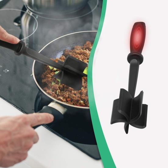 Kuchyňské multifunkční náčiní na míchání bramborového salátu Nepřilnavý sekáček