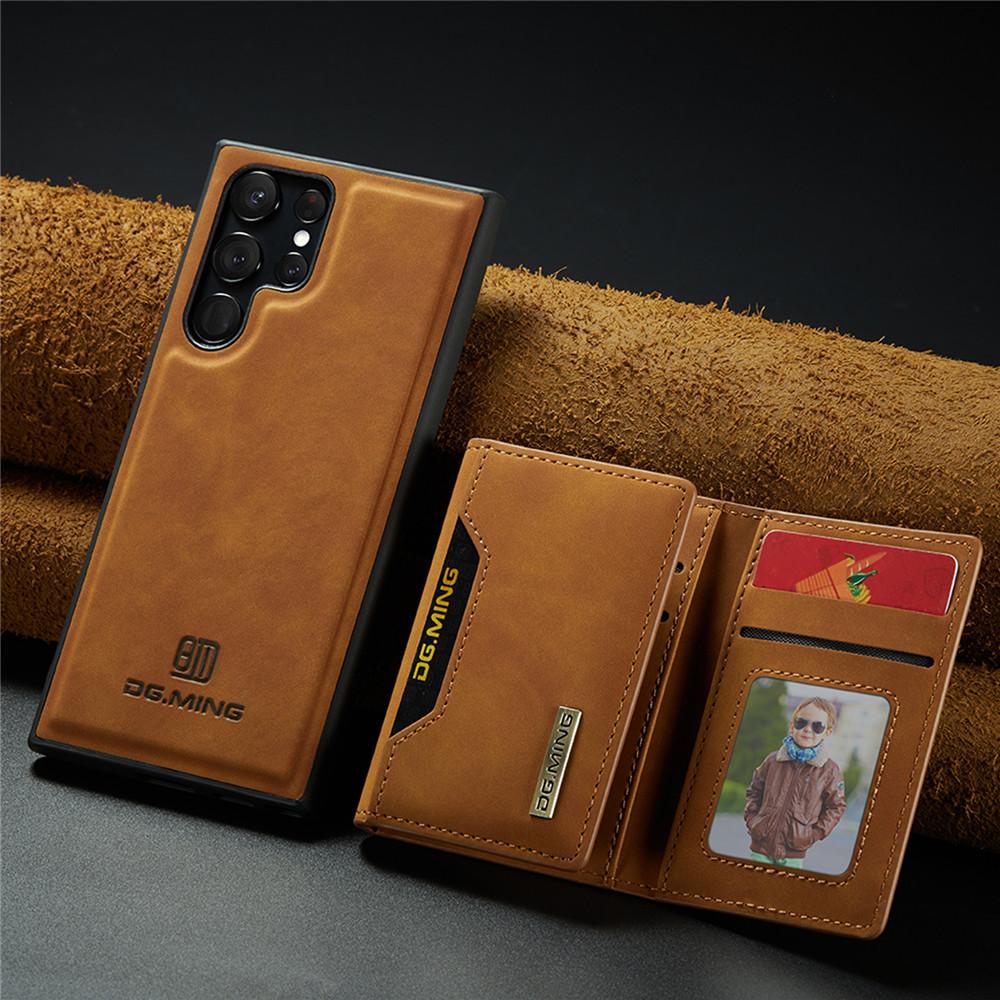 For 2 in 1 Detachable Magnetic Leather Case for Samsung Galaxy S20 S21 S22 S23 S24 Ultra Plus FE Wallet Cover Cards Holder Pocket