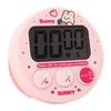 Minuteur de cuisine numérique écran LCD compact dessin animé électronique magnétique pour enfants