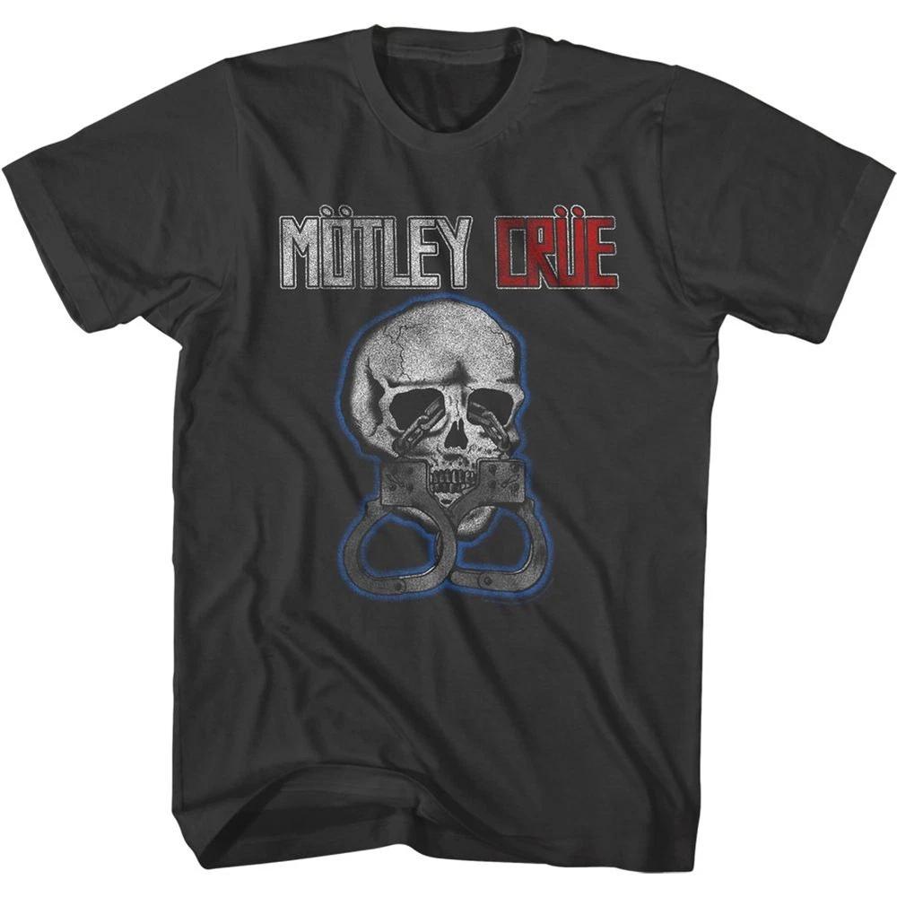 Motley Crue Skull And Cuffs Tshirt S
