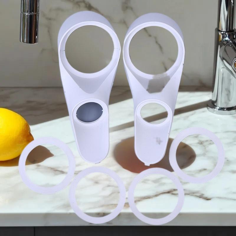 New 1 Pair Car Audio Speaker A-Pillar Tweeter Holder Gasket For 3/3.5Inch 3.8/4Inch Speaker Plastic Gasket