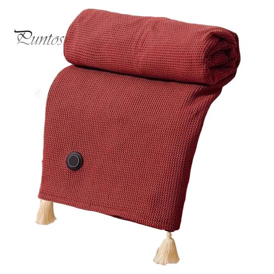 

USB-одеяло с подогревом, технология быстрого нагрева за 15 секунд, портативное застежка-молния, регулируемые настройки температуры, одеяло с подогревом для домашнего офиса и путешествий вино красного