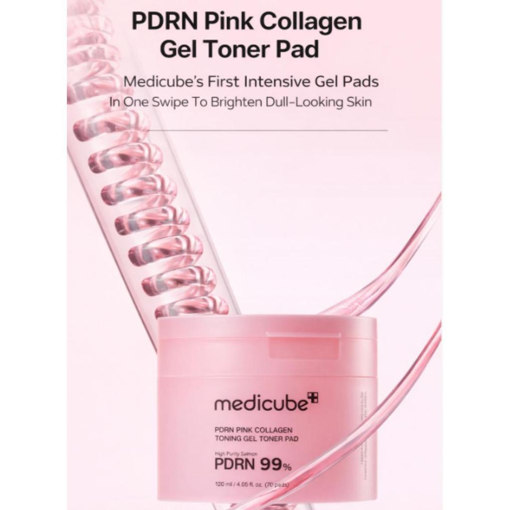 [Medicube] PDRN Pink Collagen Gel Pad 100pads