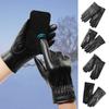 Fashion Touchable Screen Winter Gloves Warm Waterproof Skiing Gloves Cold Proof Lining Fleece Driving Mittens Unisex