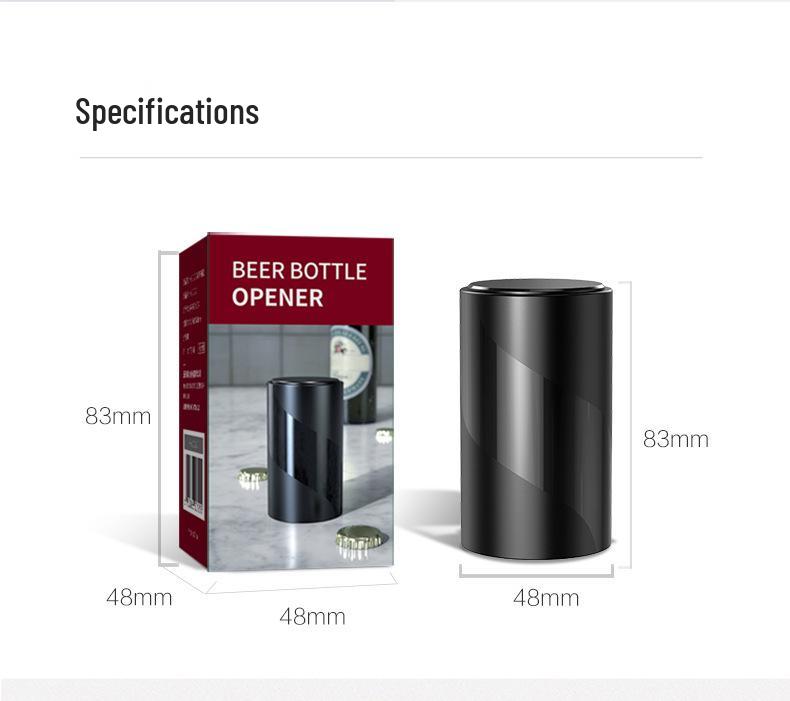 Kreativní magnetický automatický otvírák na láhve na pivo, nápoje a džus