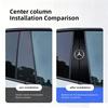 Car Center Column Stickers B-pillar Decals For Mercedes Benz W203 W204 W205 W212 W213 W176 W177 W246 X156 X253 W222 W223 W117 QS4