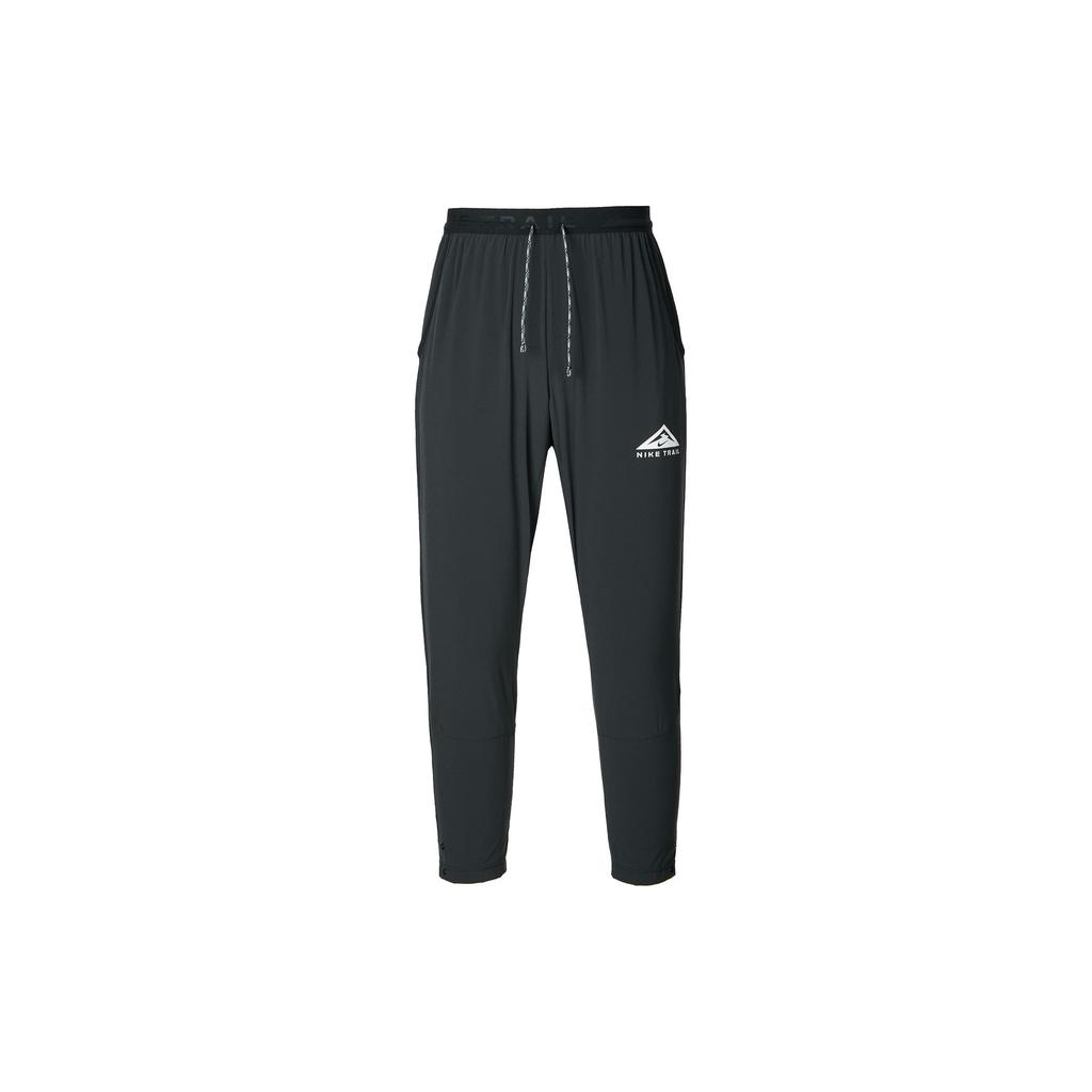 Nike Einfarbige Logo-Print Kordelzug Jogginghose Herren Unterteile Schwarz DX0856-010