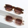 Trendy Sunglasses Plain Street Sunglasses Personalized Midi Polygonal Small Frame Glasses For Men And Women