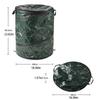 Gallon Popup Outdoor Garbage Can Folding Trash Can Garbage Storage Trash Bag for Camping Parties Yard Waste Storage