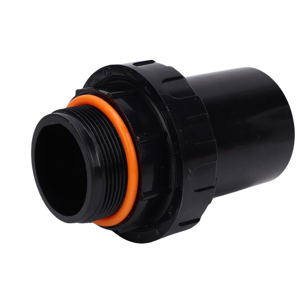 Sand Straight Water Pipe with Threaded Joint Pool Pump Fittings PVC Union Adapter Connector
