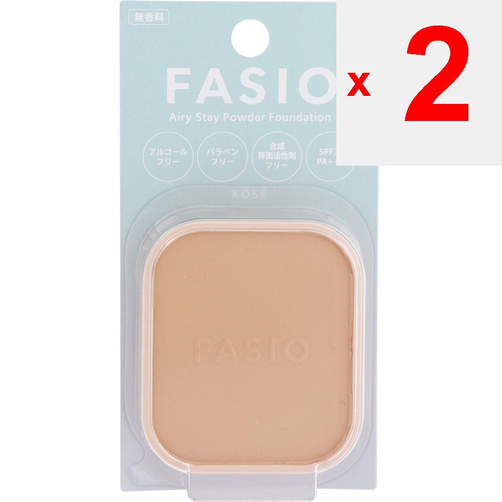 Kose Fatio Airy Stay Powder Foundation 415 10g Skin Makeup To Use, Place the Foundation In the Fashio Powder Foundation Case (sold Separately). Apply