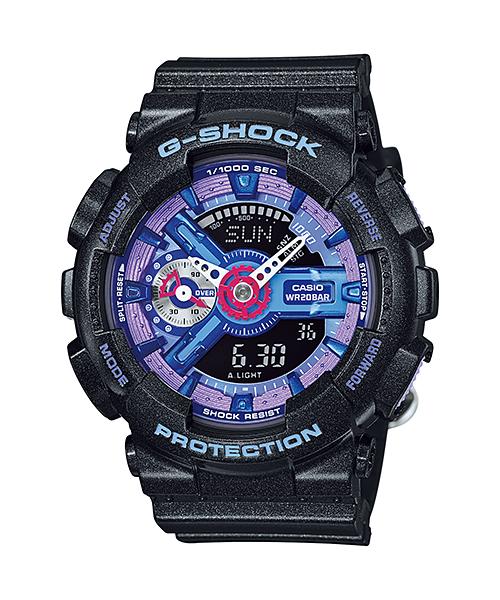 

Casio Men s Resin 200M Water Resistant Digital Shock Resistant Quartz Watch GMA-S110HC-1A чёрный