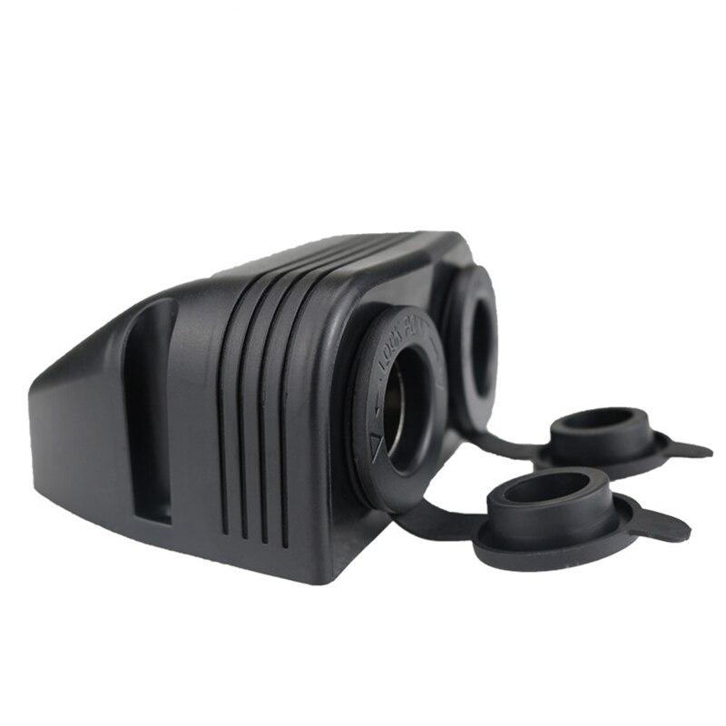 2 löcher Zelt Basis Auto Steckdose 12V 24V Wasserdichte USB Power Adapter Buchse Auto Zubehör für Boot RV
