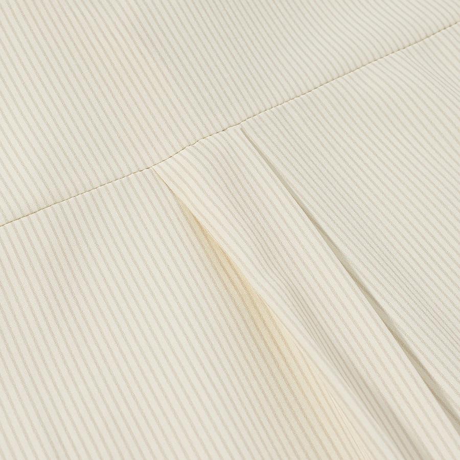 Autumn Cross-Border French Style Striped Shirt & Straight-Leg Pants Set